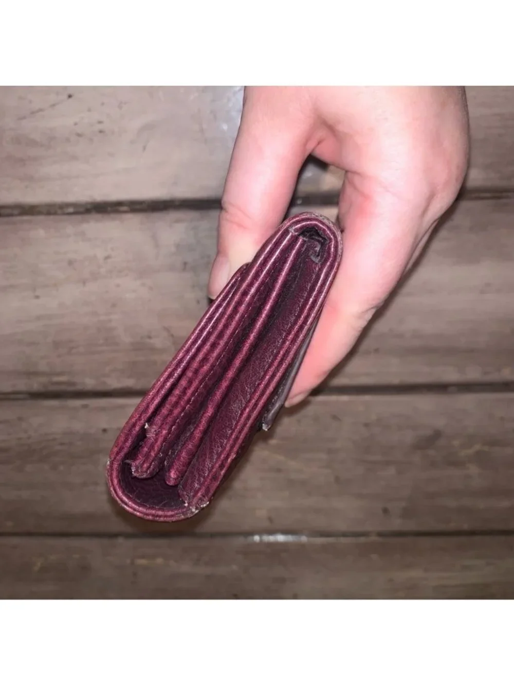 Matt and nat faux leather wallet purple